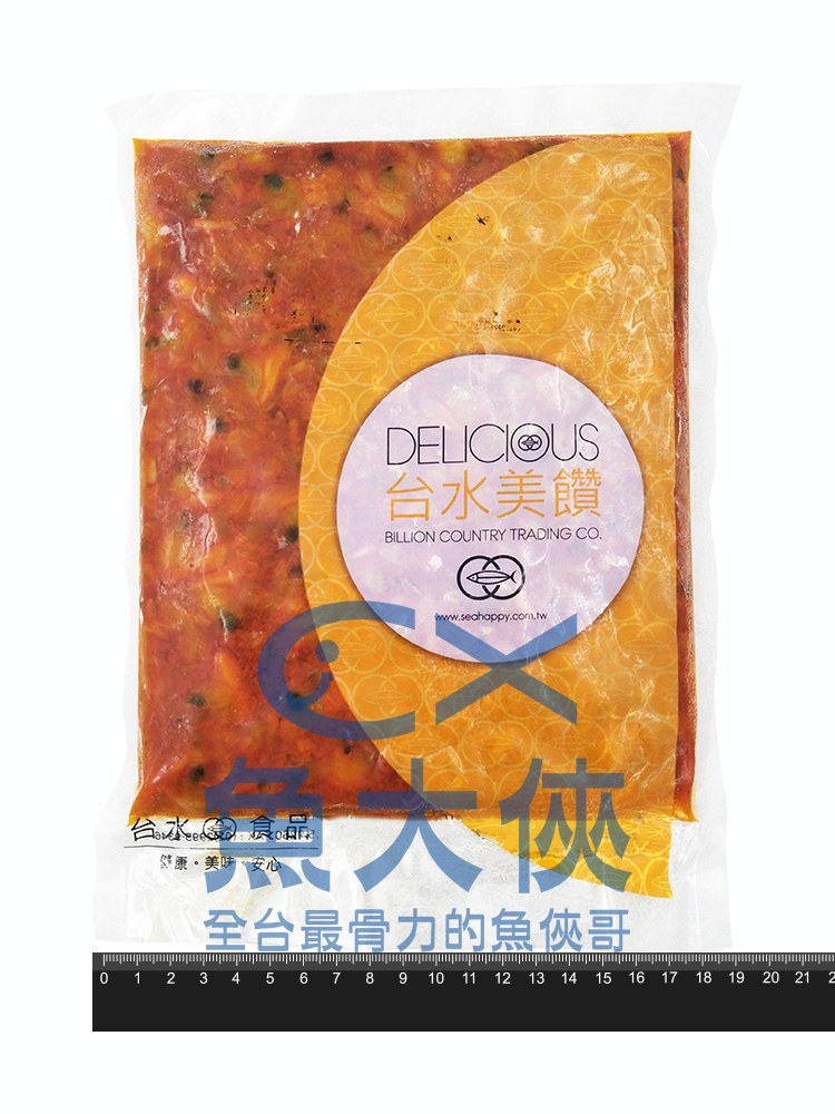 E1【魚大俠】FF068辣味海瓜子(500g/包)