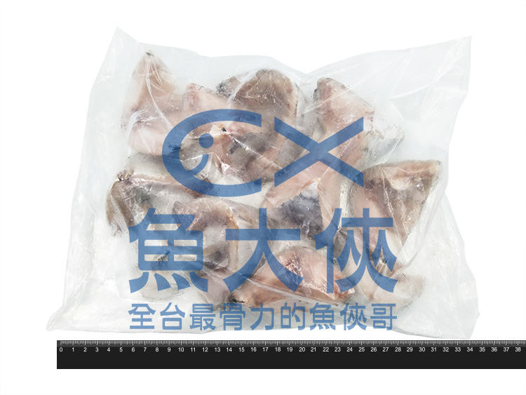 C3【魚大俠】FH214土魠魚下巴(1kg/包/覆冰30%)
