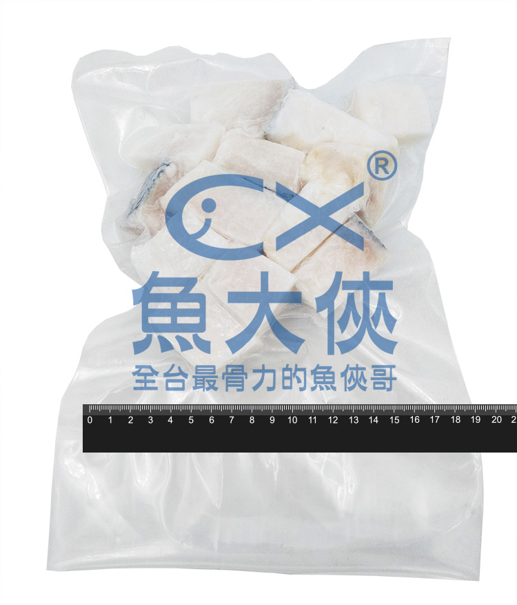 1E6A【魚大俠】FH235頂級圓鱈魚丁(300g/包)