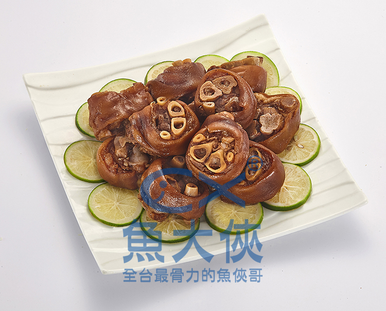 1G6B【魚大俠】FF284秘製豬腳圈(固型1kg/淨1.1kg/包)#豬腳圈
