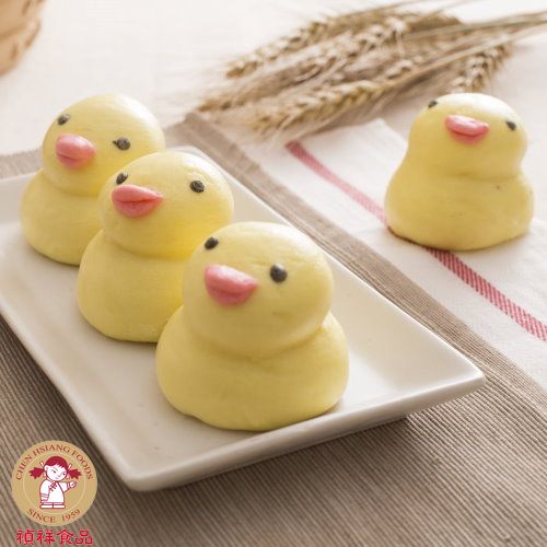 2A5B【魚大俠】FF396禎祥小鴨芝麻包(60g/粒/10粒/包)#鴨