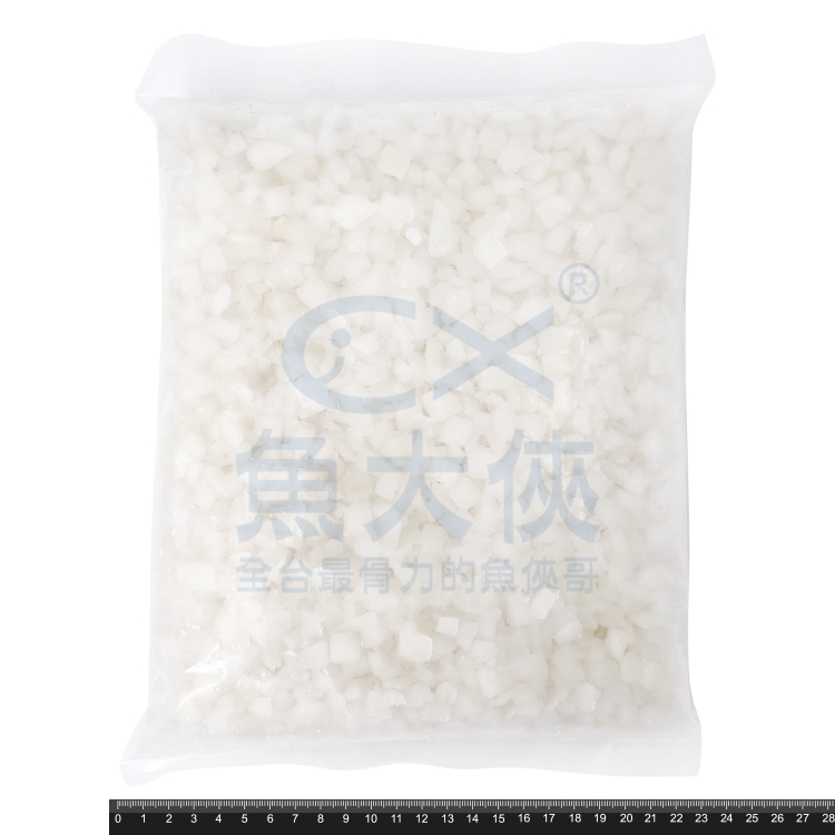 中國-冷凍生洋蔥丁(1kg/包)-1I3A【魚大俠】AR085