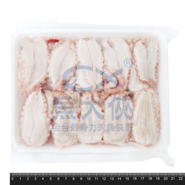 〖推推〗效期11.23爭鮮-熟章魚切片(40片/320g/盤)-1A3B【魚大俠】SD058