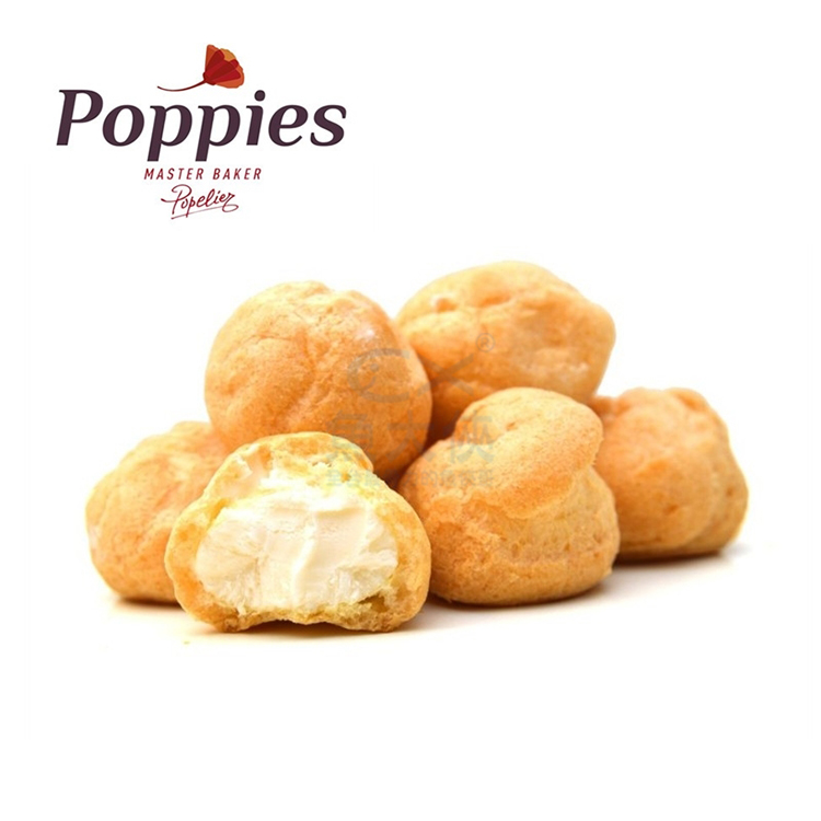 比利時-Poppies迷你牛奶泡芙(20顆/250g/盒)#蛋奶素-2H7A【魚大俠】FF754