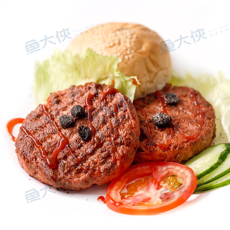 〖推推〗效期:10.17齋之味-素漢堡肉排(2片/260g/盒)#全素-2J5A【魚大俠】AR147