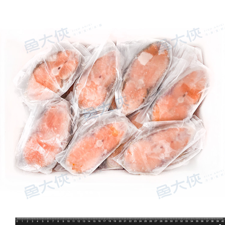 鮭魚中切系列(20片/6kg/30%冰/件)#肚洞規格#整件-1I7B【魚大俠】FH335