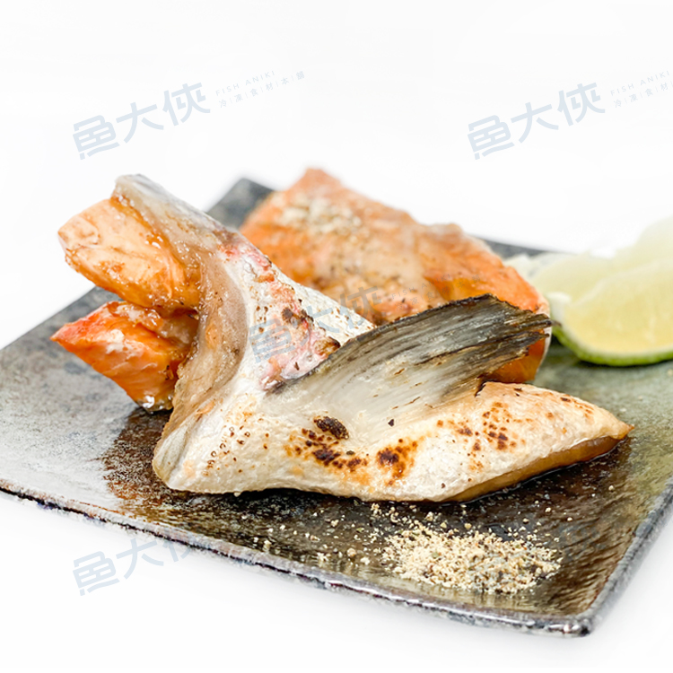美味鮭魚下巴(1kg/包)#下巴-1F6B【魚大俠】FH286