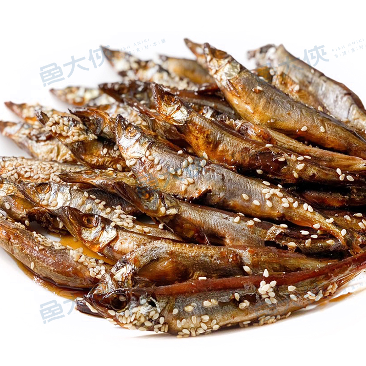 億鄉-佃煮柳葉魚(500g/盒)#紙盒-1F3B【魚大俠】FH339