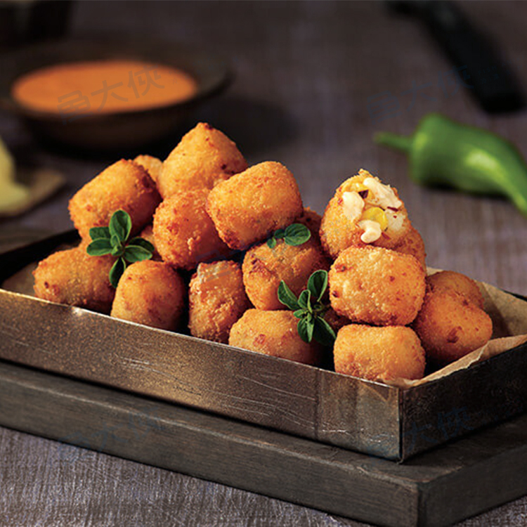 〖推推〗效期3.19墨西哥辣椒起司球(500g/包)#中辣#披薩薯球-1I6A【魚大俠】FF920