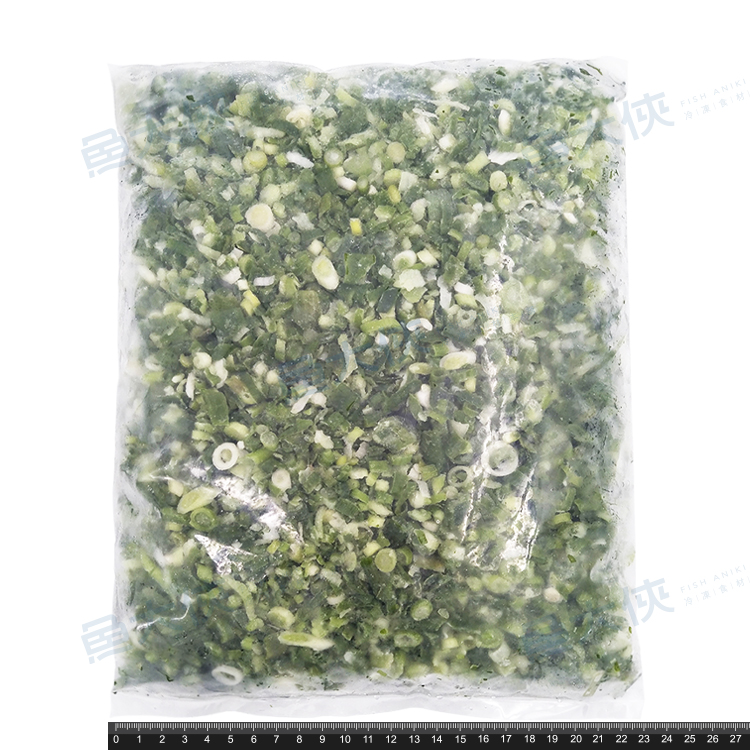 冷凍生青蔥(1kg/包)#蔥花-1I4B【魚大俠】AR070