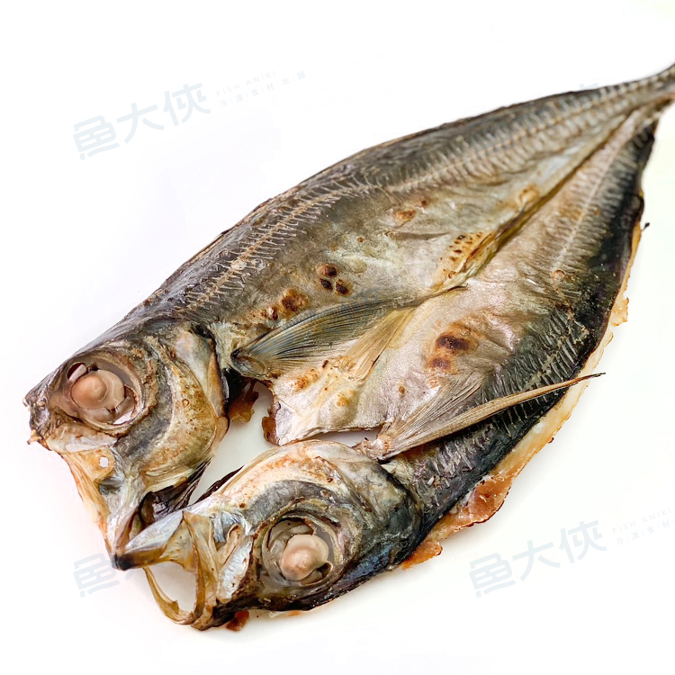 中規格-竹筴魚一夜干(250~290g/尾)#XL-1C6B【魚大俠】FH022