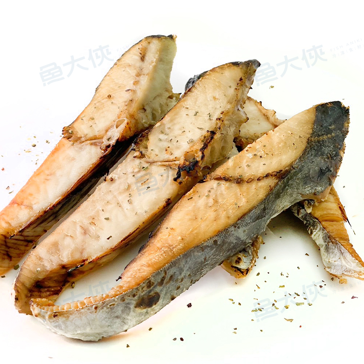 無鹽土魠魚半月切(600g/20%冰/包)-1G1B【魚大俠】FH378