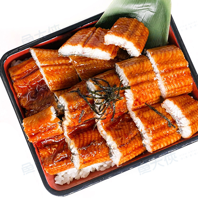 屏東-蒲燒鰻魚-大片(500g/醬40%/包)#日本白鰻-1A3A【魚大俠】FH113