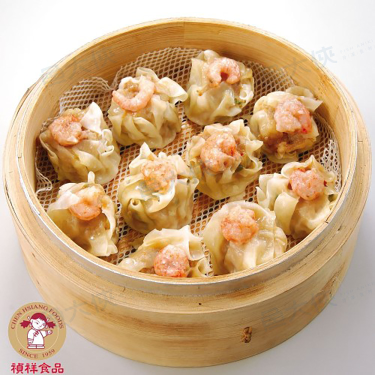 禎祥-蝦仁燒賣(約30粒/600g/包)#蝦仁-2A6A【魚大俠】FF386