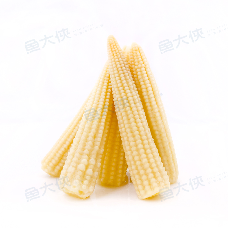 越南-熟凍玉米筍(1kg/包)#越南-1H2B【魚大俠】AR044