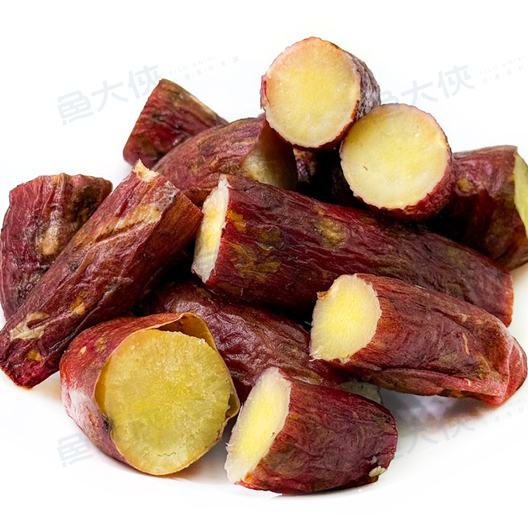 台灣小農-冰烤栗香地瓜(1kg/包)#台灣栗子地瓜-1F2B【魚大俠】AR307
