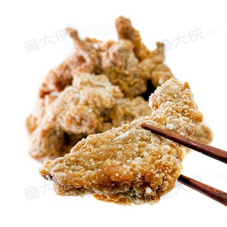 台式轟炸三角骨(1kg/包)#無預炸-2F7B【魚大俠】BF137