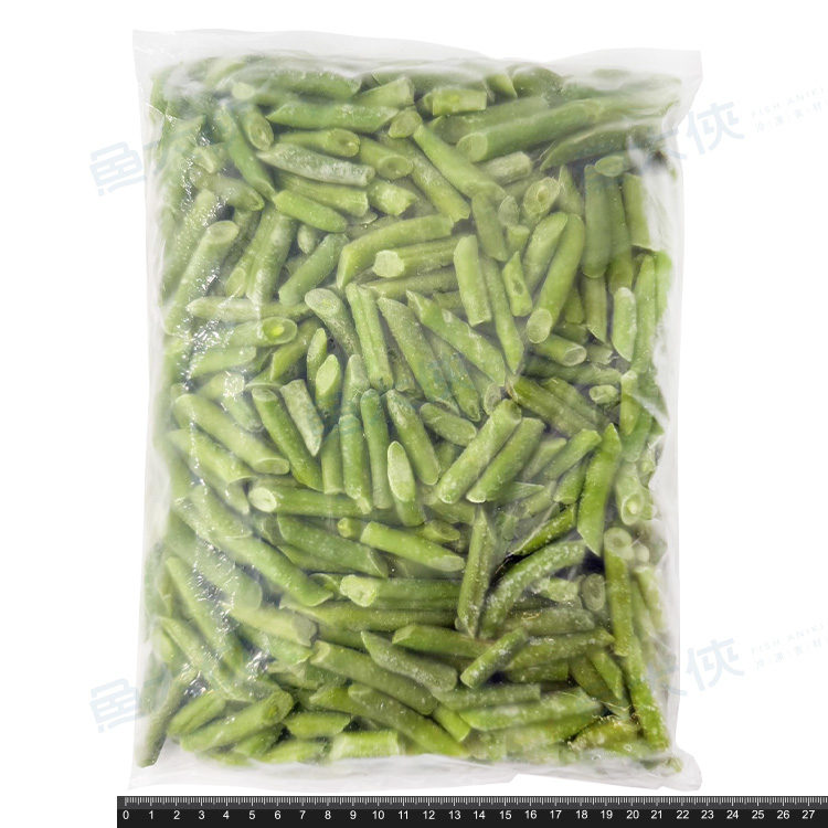 熟凍-四季豆段/敏豆段(1kg/包)#菜豆-1I4A【魚大俠】AR040