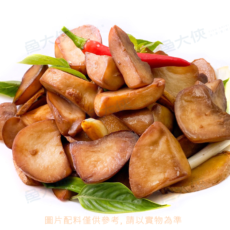 台灣-熟凍杏鮑菇切塊(1kg/包)#七分熟-2I2A【魚大俠】AR331