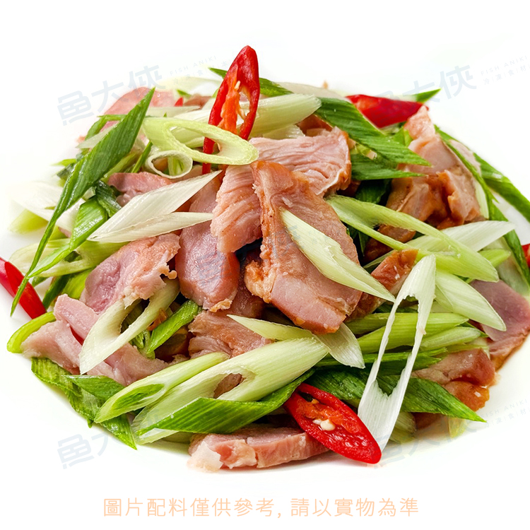 精選名產-煙燻腿肉切片(150g/包)#即食名產-2D4A【魚大俠】BF143