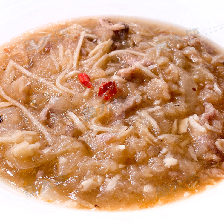 手路菜-炒鴨肉羹(固500g/淨1.2kg/包)-2H3B【魚大俠】FF659