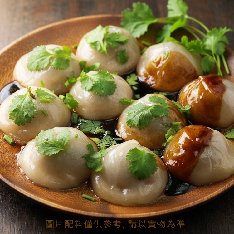 北斗鎮農會-香菜肉圓/彰化肉圓(附蒸籠紙/10粒/500g/包)#阿在伯-1H7B【魚大俠】FF1122