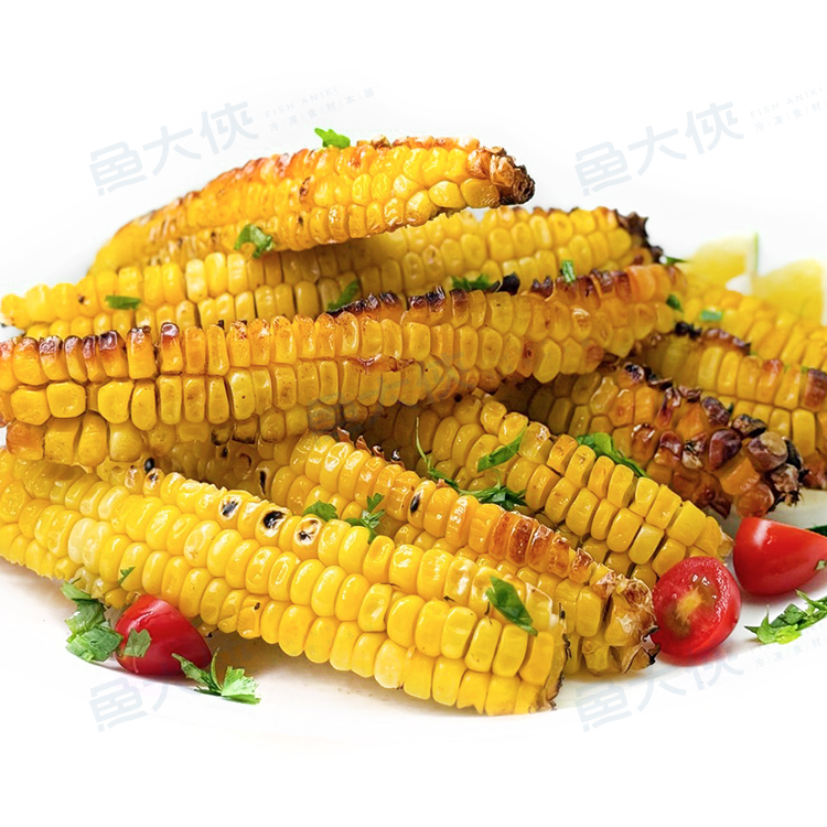 熟凍-玉米肋條/玉米條(1kg/包)#非基改#六分熟-1J6A【魚大俠】AR338