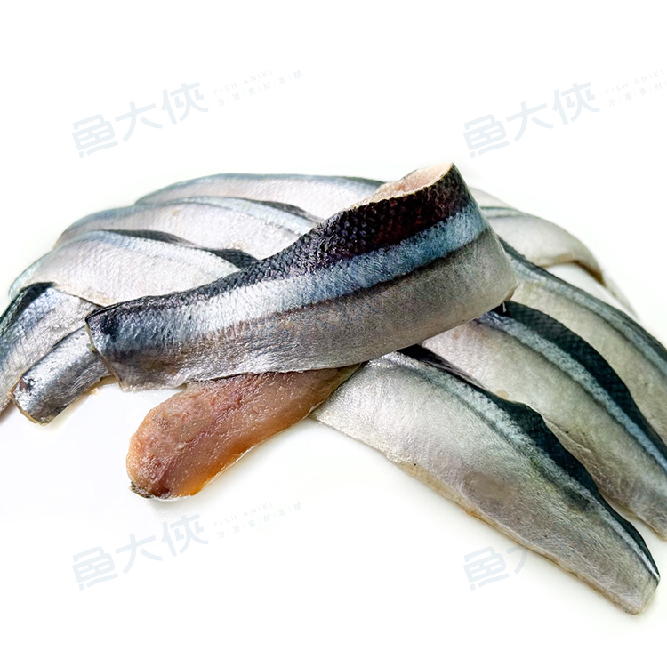 剩軟刺-秋刀魚片(4~6片/150g/包)-1E7A【魚大俠】FH403