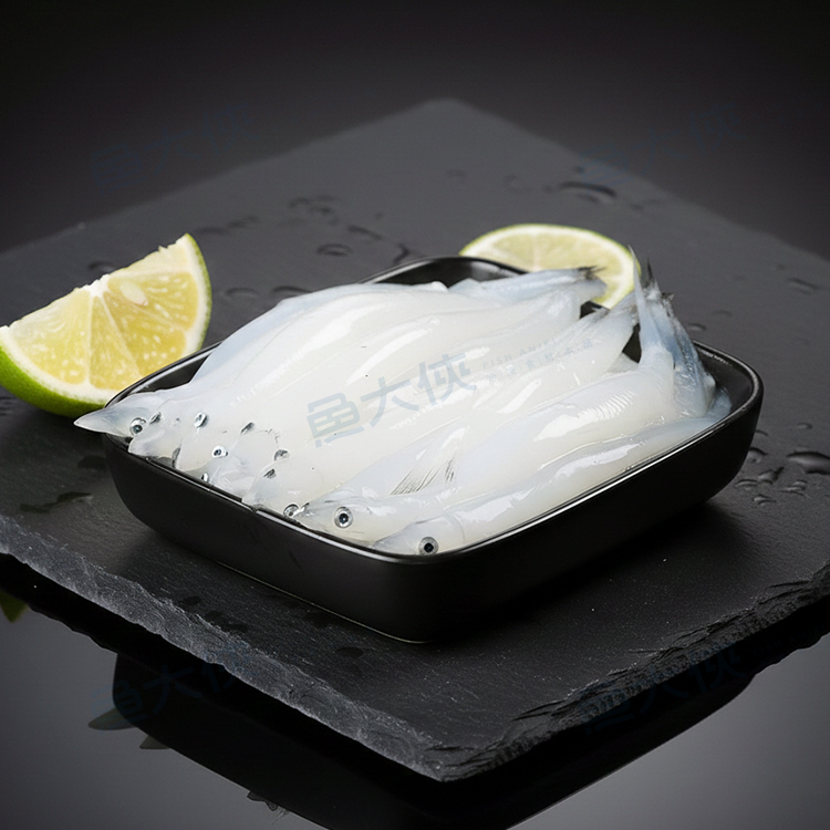 鮮美大銀魚/水晶魚(220g/盒)#無刺細嫩-1G6B【魚大俠】FH069