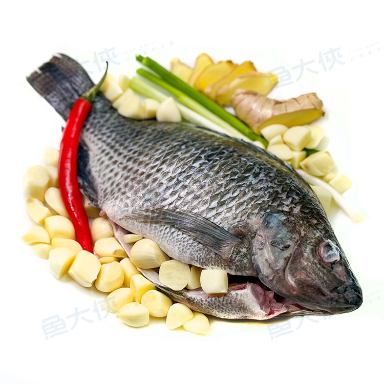 整尾-三去台灣鯛魚/吳郭魚(500~600g/尾)#半鹹水-【魚大俠】FH404