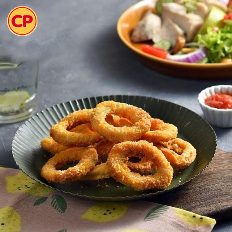 卜蜂-雞肉多納之/洋蔥圈雞塊(1kg/包)#重組肉-2F7A【魚大俠】FF1134